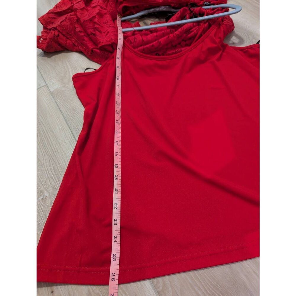 City Chic Lace Top (Matching Tank Underneath) - Picture 10 of 12